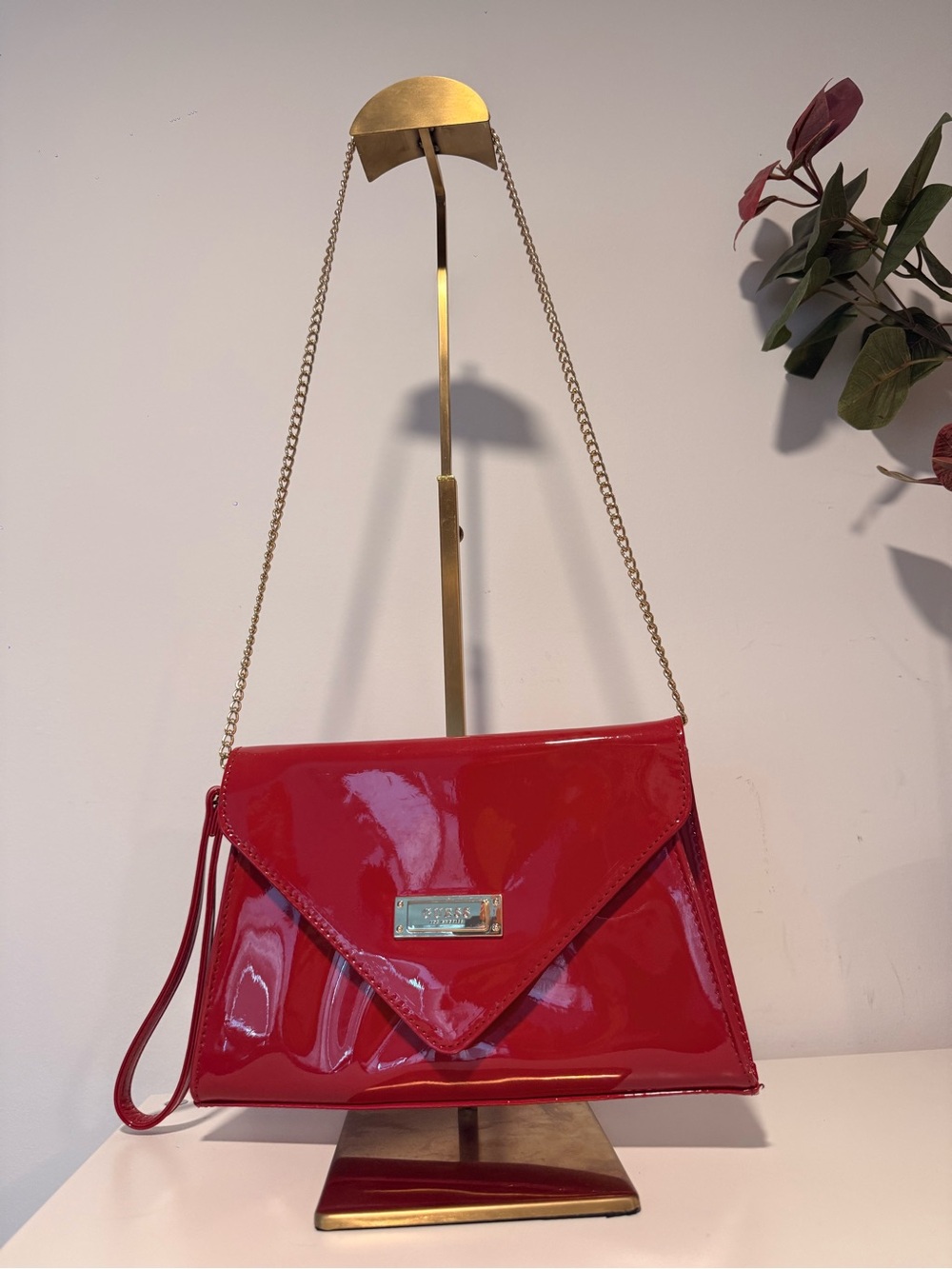 Guess Envelope Crossbody Bag with Chain Strap